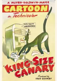 Plakat filmu Kanarek-olbrzym