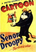 plakat filmu Droopy walczący z bykiem