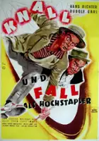 plakat filmu Knall und Fall als Hochstapler