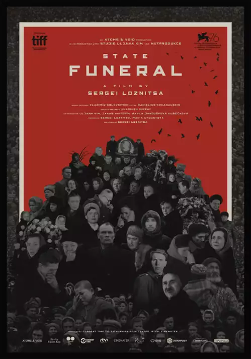 plakat filmu Pogrzeb Stalina