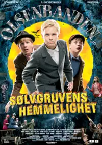 Plakat filmu Gang młodego Olsena i tajemnica kopalni srebra