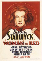 plakat filmu The Woman in Red
