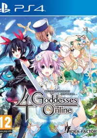 Plakat gry Cyberdimension Neptunia: 4 Goddesses Online