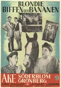 Plakat filmu Blondie, Biffen och Bananen