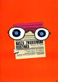 Plakat filmu Nasza zwariowana rodzinka