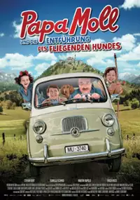 Plakat filmu Papa Moll i fabryka czekolady