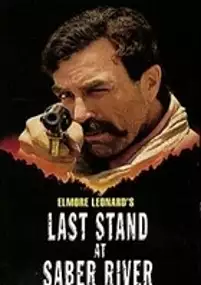 Plakat filmu Strzały nad Saber River