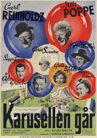 Plakat filmu Karusellen går...