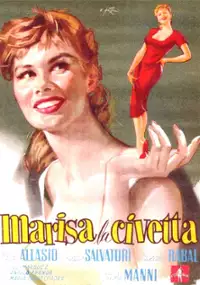 Plakat filmu Kokietka Marisa