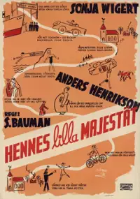 Plakat filmu Hennes lilla majestät