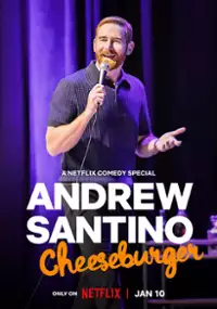 Plakat programu TV Andrew Santino: Cheeseburger