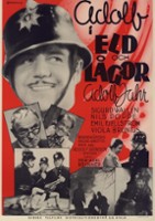 plakat filmu Adolf i eld och lågor