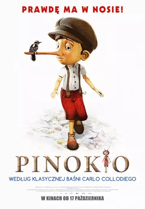 plakat filmu Pinokio