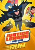 plakat filmu Justice League Action Run