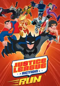 Plakat gry Justice League Action Run
