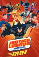 plakat filmu Justice League Action Run