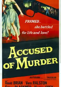 Plakat filmu Accused of Murder