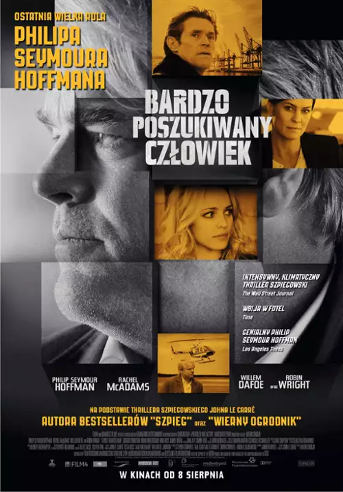 plakat filmu Bardzo poszukiwany człowiek