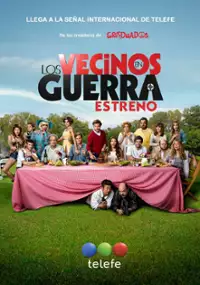 Plakat serialu Los Vecinos en guerra