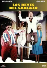 Plakat filmu Los Reyes del sablazo