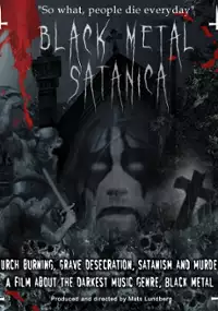 Plakat filmu Black Metal Satanica