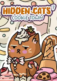 Plakat gry Hidden Cats 7: Cookie Town