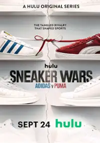 Plakat serialu Wojny sneakersów: Adidas kontra Puma