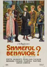 Plakat filmu Shameful Behavior?