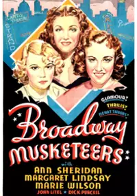 Plakat filmu Broadway Musketeers