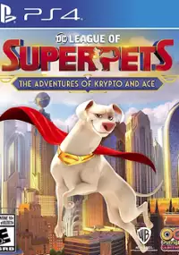 Plakat gry DC Liga Super-Pets: Przygody Krypto I Asa