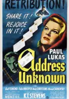 plakat filmu Address Unknown