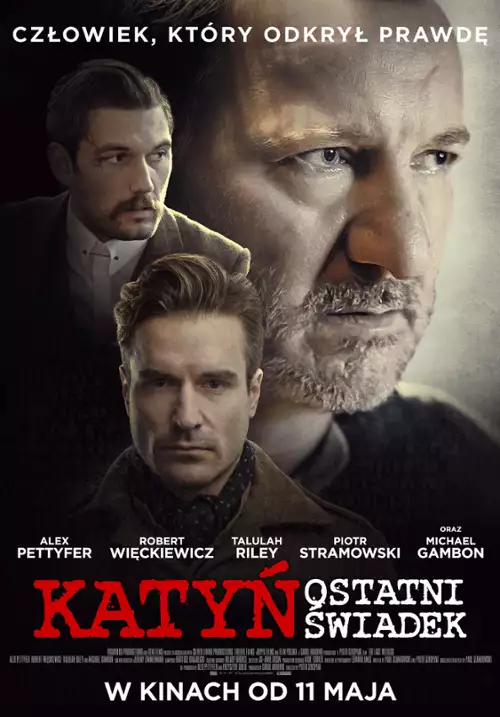 plakat filmu Katyń – Ostatni świadek