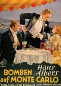 Plakat filmu Bomby nad Monte Carlo
