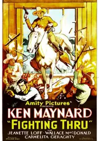 Plakat filmu Fighting Thru; or, California in 1878
