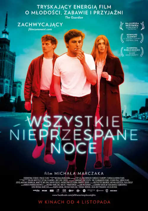 plakat filmu Wszystkie nieprzespane noce