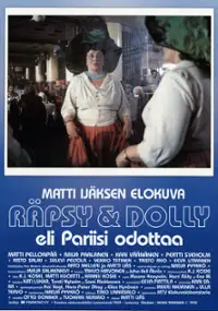 Plakat filmu Räpsy ja Dolly eli Pariisi odottaa