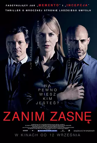 plakat filmu Zanim zasnę