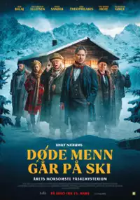 Plakat filmu Døde menn går på ski