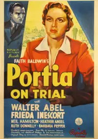 Plakat filmu Portia on Trial