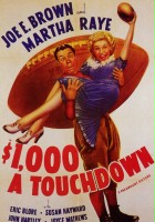 plakat filmu $1000 a Touchdown