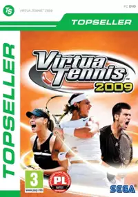 Plakat gry Virtua Tennis 2009