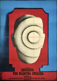 Plakat filmu Zbrodnia pod Błękitną Gwiazdą