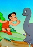 plakat filmu Kaczor Daffy i Dinozaur