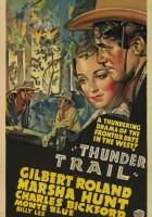 plakat filmu Thunder Trail