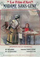 plakat filmu Madame Sans-Gêne