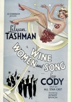 plakat filmu Wine, Women and Song