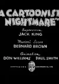 Plakat filmu A Cartoonist's Nightmare