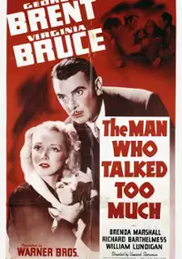 Plakat filmu The Man Who Talked Too Much