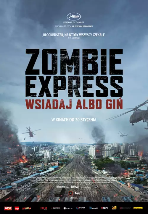 plakat filmu Zombie express