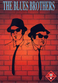 Plakat gry The Blues Brothers